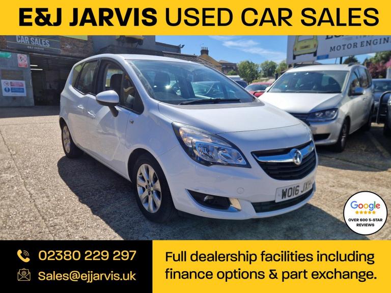 2016 Vauxhall Meriva 1.4i Life MPV 5dr Petrol Manual Euro 6 (100 ps) Petrol