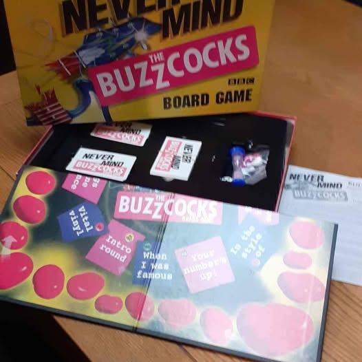 Never Mind The Buzzcocks Board game