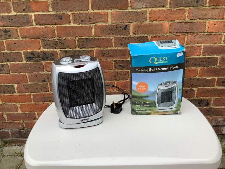 Mini space heater, ideal for caravans and campervans