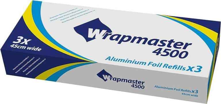 WRAPMASTER 4500 ALUMINIUM FOIL (BOX OF 3)