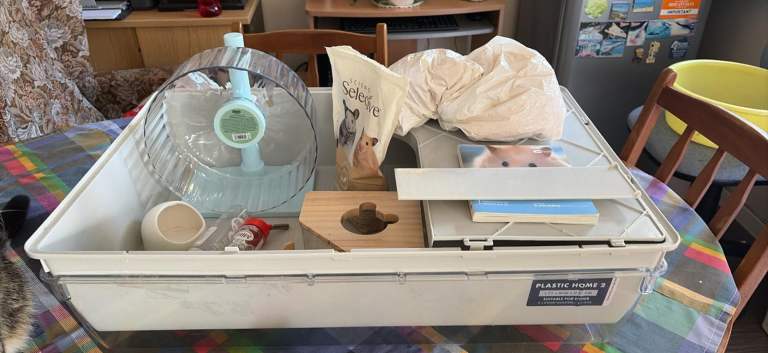 Hamster cage 
