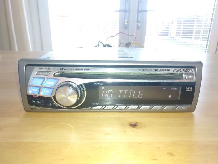 Alpine Car Radio