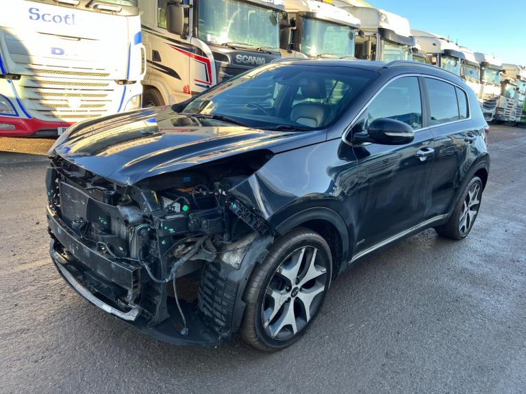 2017 KIA SPORTAGE GT-LINE 1.6 PETROL AWD SUV DAMAGED SALVAGE CAT N