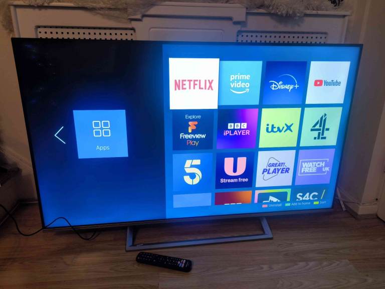 Smart TV 55" 4K Ultra HD HDR LED Hisense