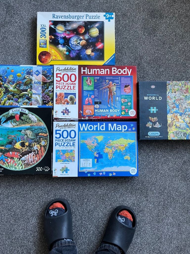 6 Jigsaw puzzles