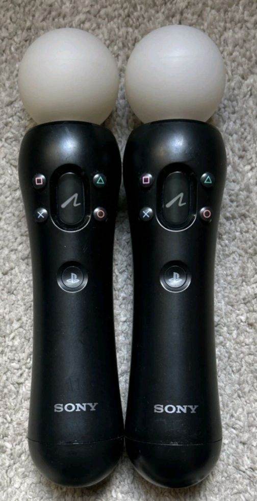 Sony PlayStation PS4 VR Move Controllers (Pair)