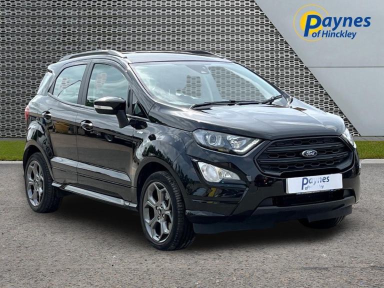 2023 Ford EcoSport ST-Line X 5 Dr 1.0L 125PS 6 Spd Agate Black FSH LOW MILES  