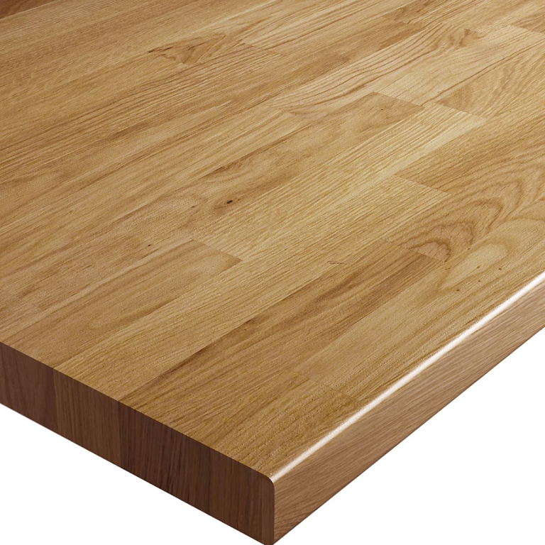 Wilsonart Colmar oak Matt Wood effect Laminate Post-formed edge Kitchen Worktop