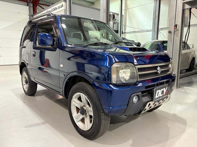 SUZUKI JIMNY 660cc Turbo 4x4 - jdm 31000 miles Blue Manual Petrol 2013