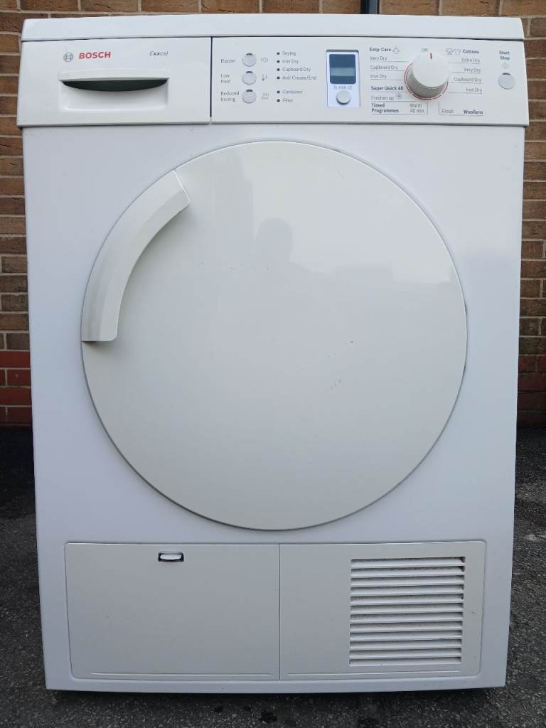 TUMBLE DRYER CONDENSER TUMBLE DRYER LARGE 8 KILOGRAM DRUM CAPACITY BOSCH CAN DELIVER £160