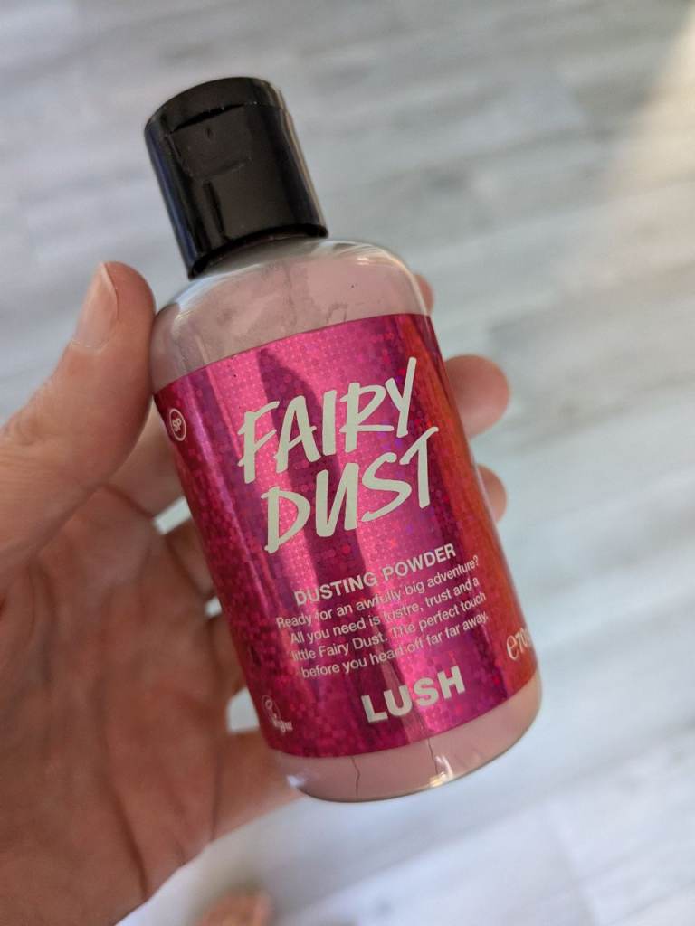 FREE Lush snow fairy dusting powder "fairy dust" OUT OF DATE
