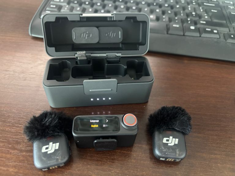 DJI Mic 3 - 2TX, 1RX & Charging Case