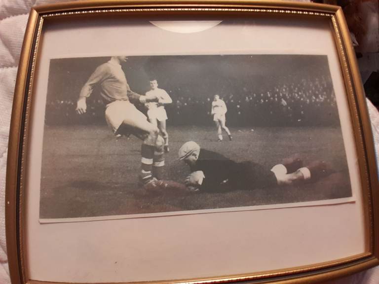 3 piece football ephemera collection