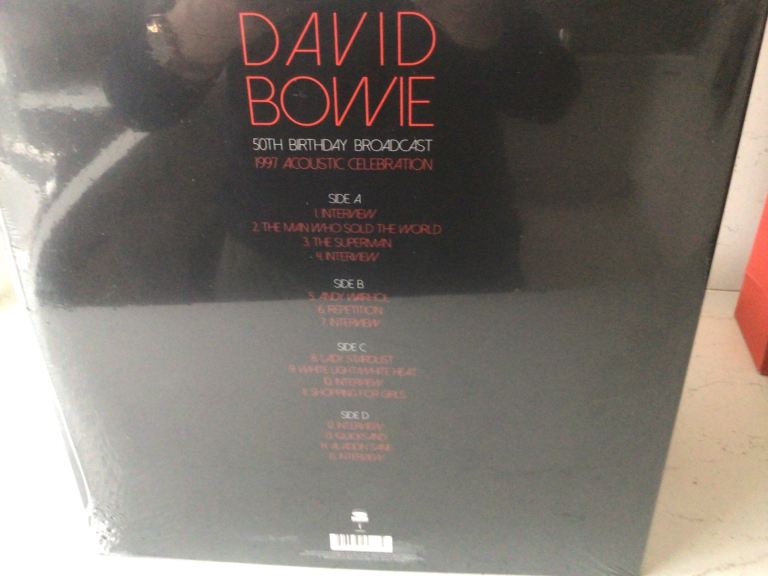 DAVID BOWIE 50th BIRTHDAY BROADCAST 1997 ACOUSTIC CELEBREATION 