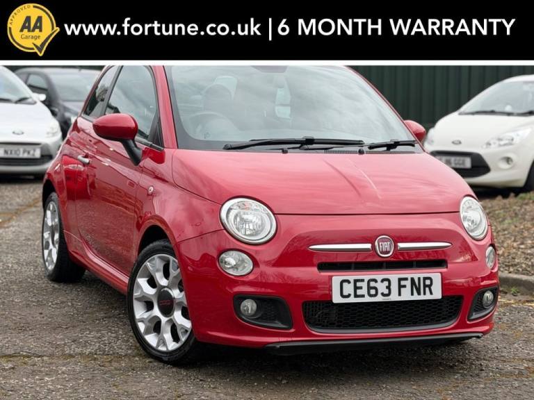 2013 Fiat 500 0.9 TwinAir S Hatchback 3dr Petrol Manual Euro 5 (s/s) (85 bhp) Hatchback Petrol Ma...