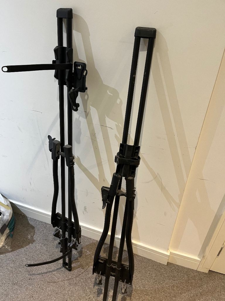 2 x Thule 530 Freeride Roof Cycle Carrier Bars