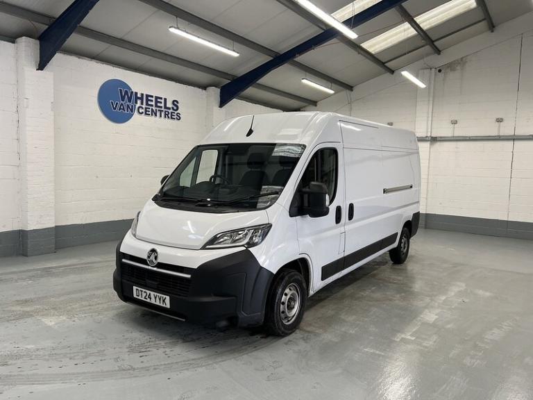 2024 Vauxhall Movano 2.2 Turbo D 140 H2 Van Prime PANEL VAN DIESEL Manual