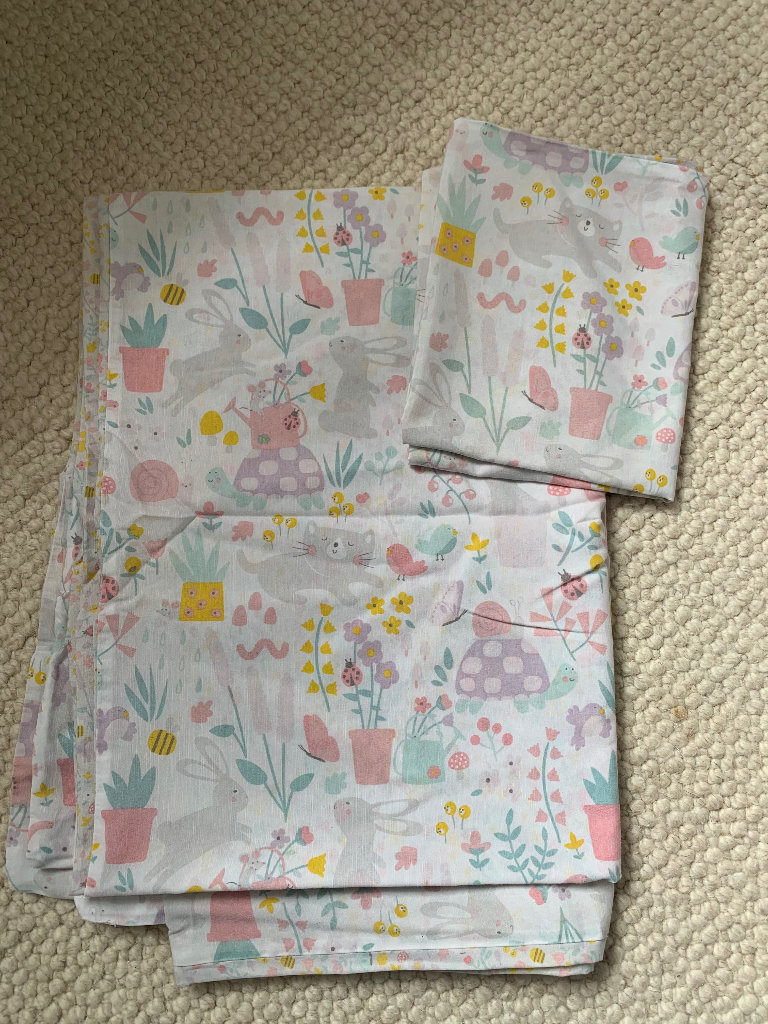 Bunny single duvet set