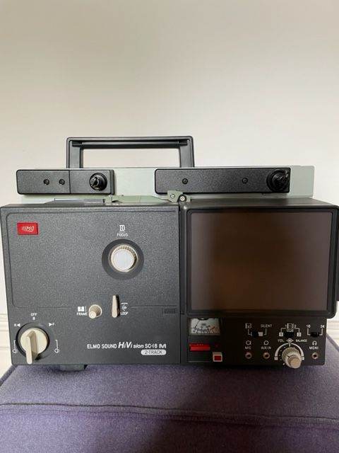 ELMO 8 mm film projector with sound