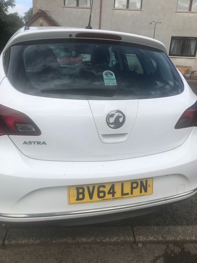 Vauxhall, ASTRA, Hatchback, 2015, Manual, 1398 (cc), 5 doors