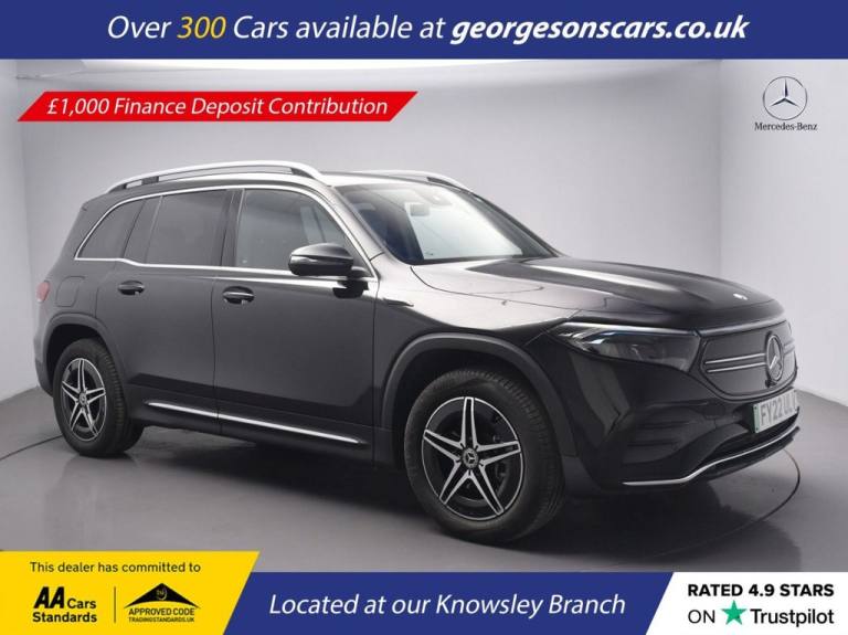 2022 Mercedes-Benz EQB EQB 300 66.5kWh AMG Line SUV 5dr Electric Auto 4MATIC (228 ps) ESTATE ELEC...