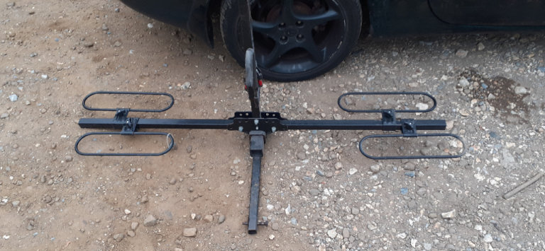 Bike rack carrier two bike motor home moped 
