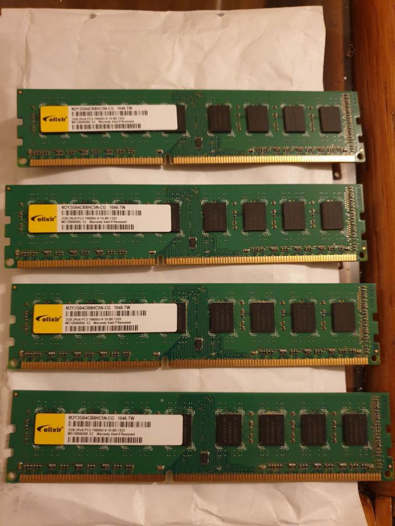 Ramm 4x2gb