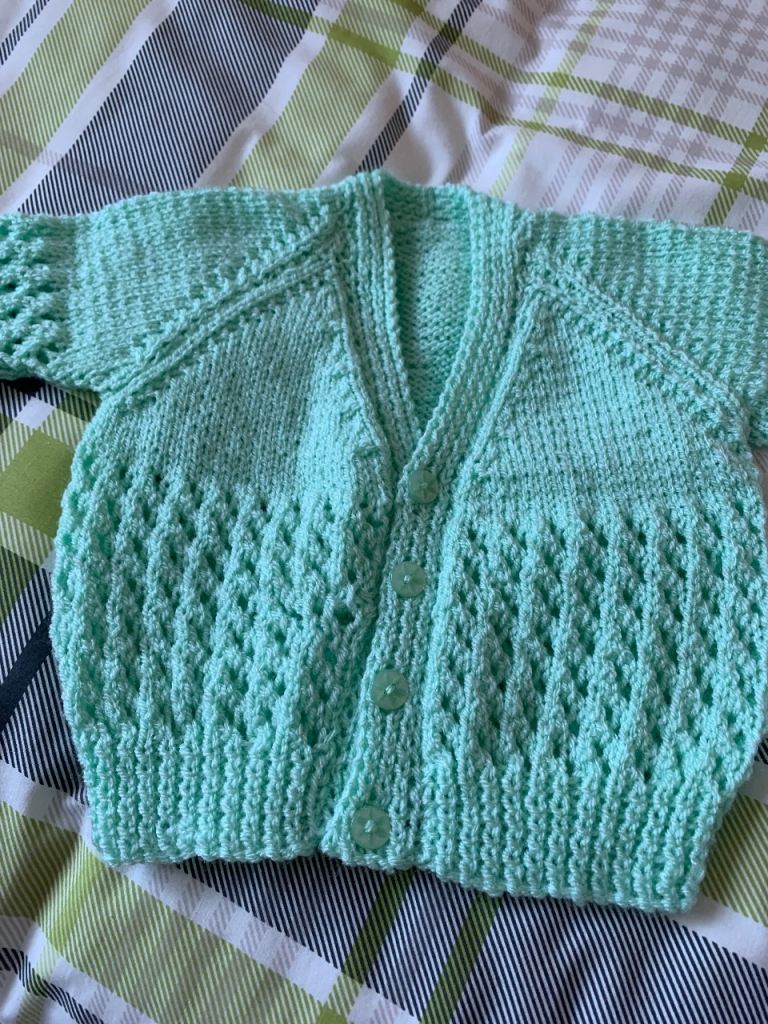 Hand Knitted Baby Cardigans 