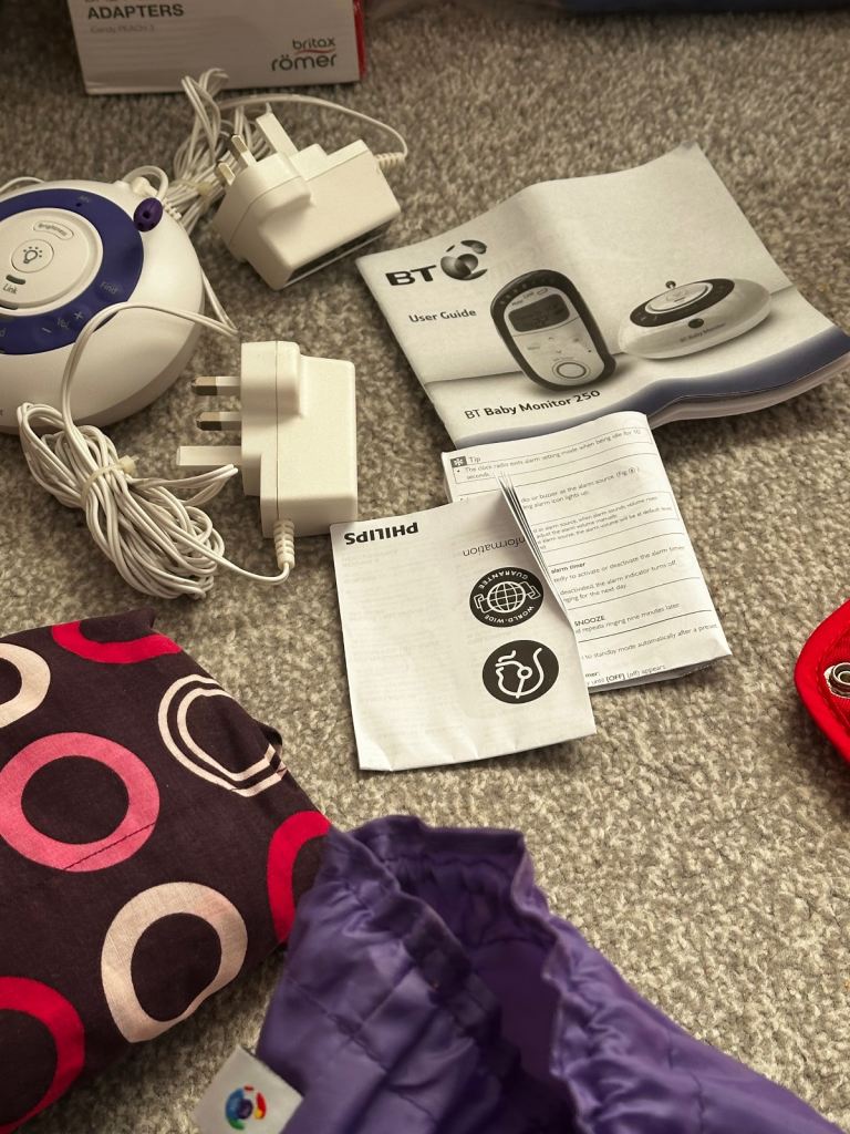 Bundle of baby items from smoke & pet free home