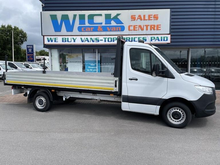 2021 Mercedes-Benz Sprinter 2.0 315 CDI Progressive LWB Dropside 2dr Diesel Manual RWD L3 Euro 6 ...