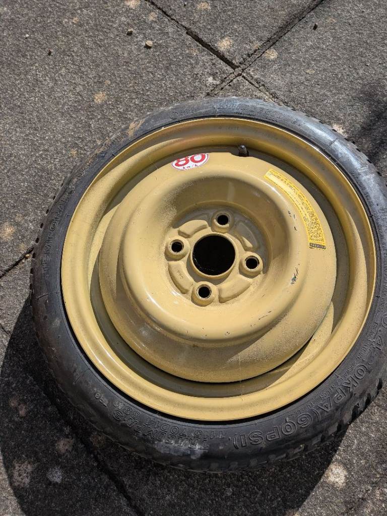 Honda Jazz Space Saver 15 inch Spare Wheel