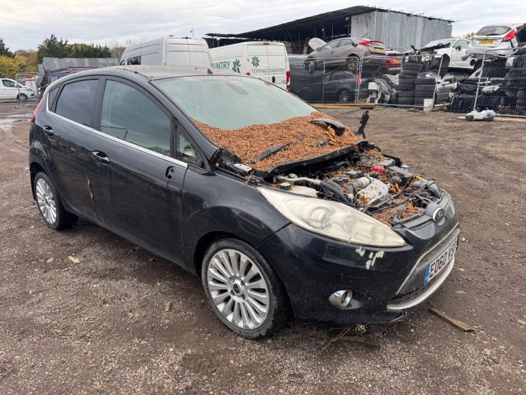 Ford fiesta mk7 1.6 tdci 2010 black BREAKING FOR PARTS 