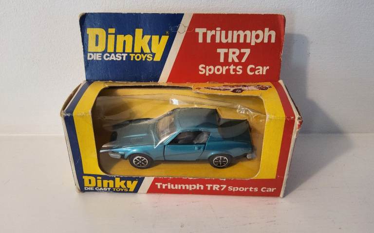 Dinky Triumph TR7 model car original boxed example 1975
