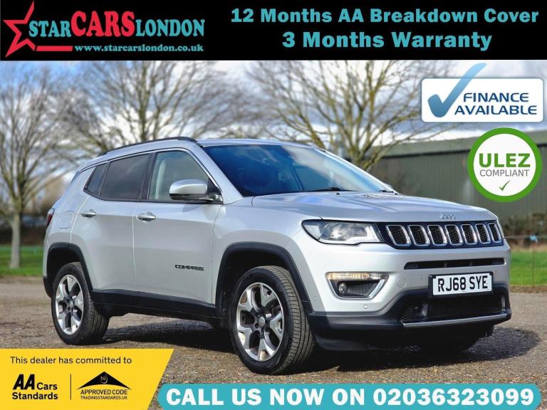 2019 Jeep Compass 2.0 MultiJetII Limited Auto 4WD Euro 6 (s/s) 5dr ESTATE Diesel