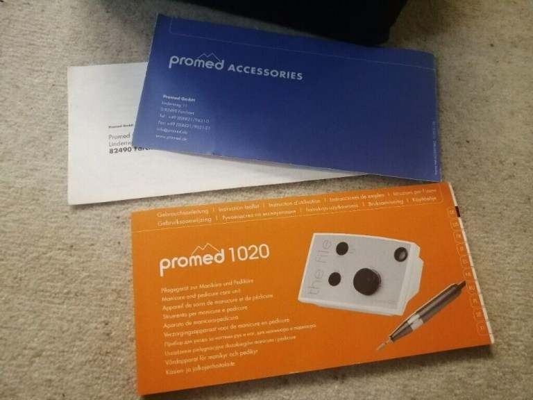 Electric Nail Drill Professional THE File promed 1020