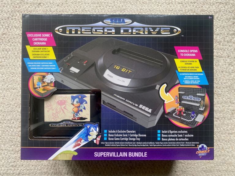 Sega Megadrive Diorama display set 