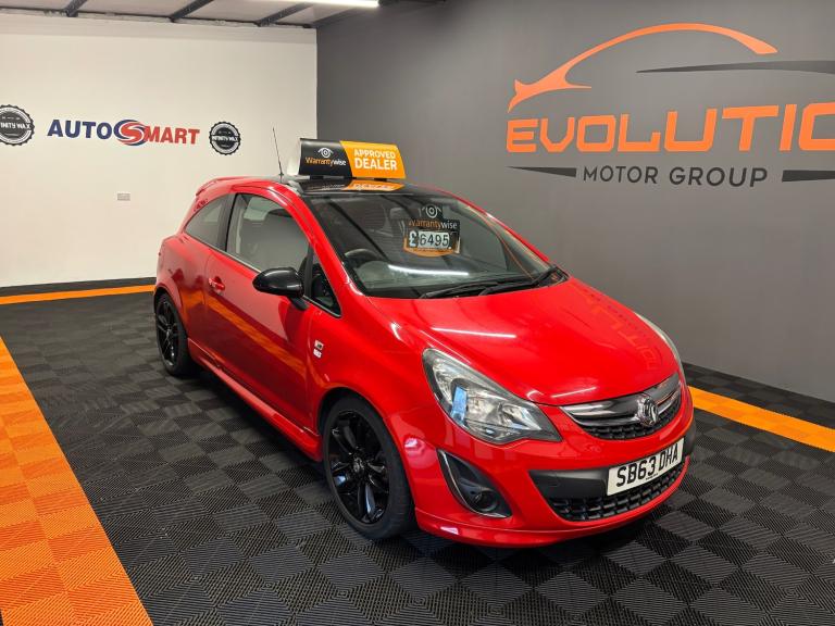 2013 Vauxhall Corsa 1.2 Limited Edition 3dr HATCHBACK Petrol Manual