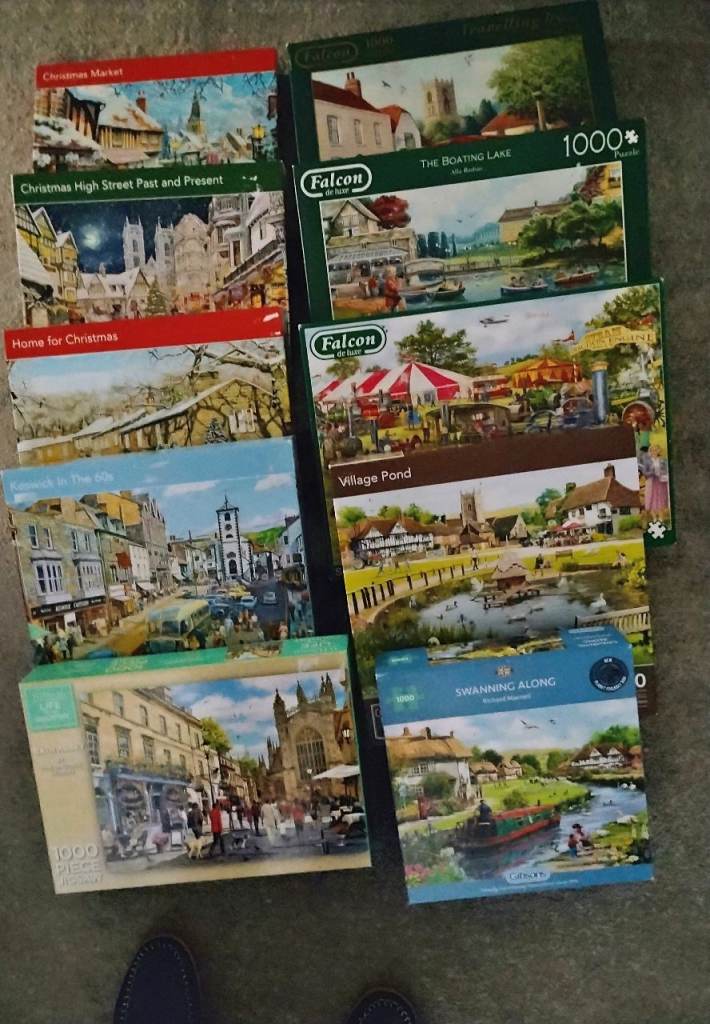 10 x Jigsaw puzzles 