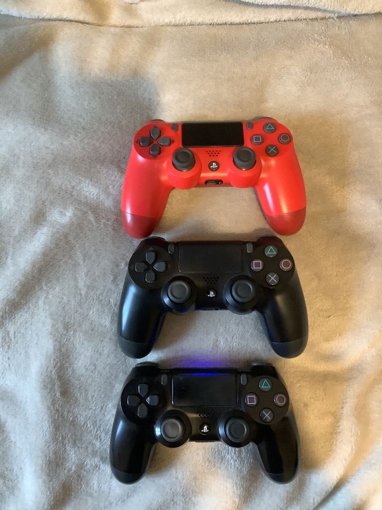 image for 3x Official PS4 Controllers £20 each