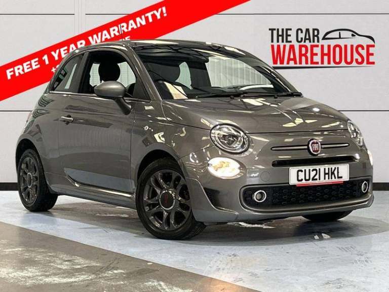2021 Fiat 500 1.0 Mild Hybrid Sport 3dr Manual Hatchback Petrol Manual