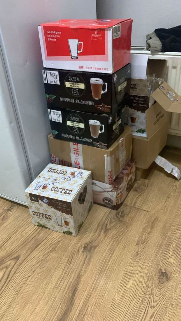 image for Coffee cups brand new in box 