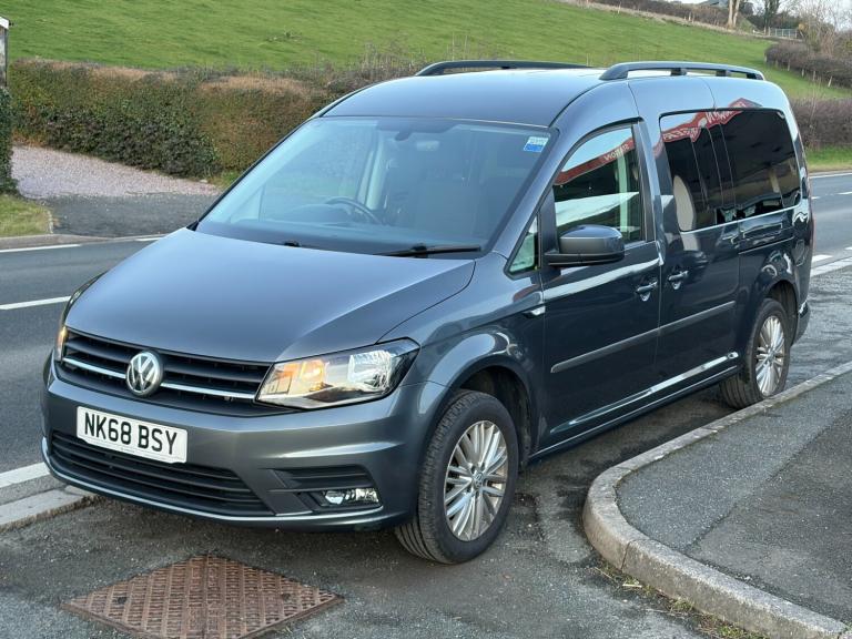2018 Volkswagen Caddy Maxi Life 2.0 TDI 5dr DSG WHEELCHAIR ACCESSIBLE WAV MPV Diesel Automatic