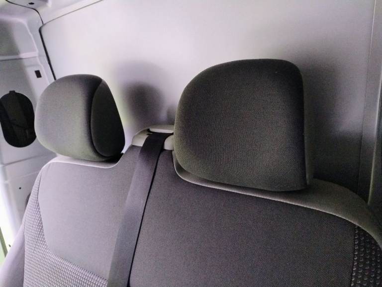 Transit van double seats with seatbelts