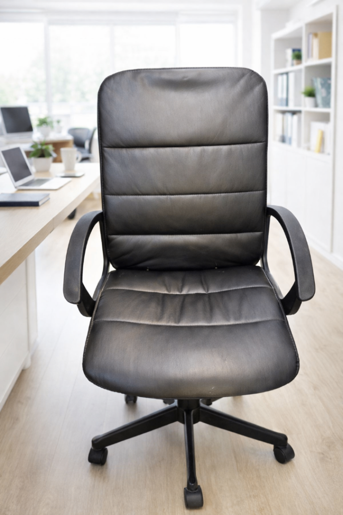 Small Adjustable Office Chair – Well Used but Working – £10