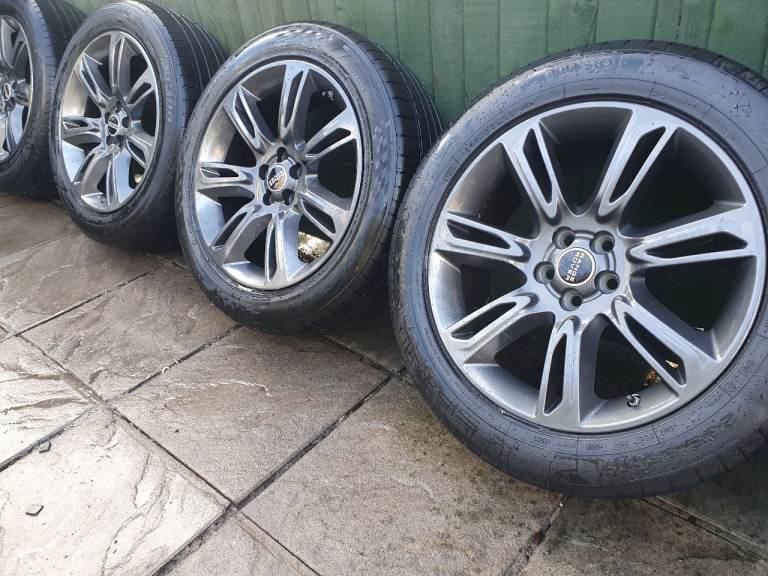 19" GENUINE LAND ROVER RANGE ROVER EVOQUE (2011 - 2025) x4 ALLOY WHEELS in genuine dark grey color