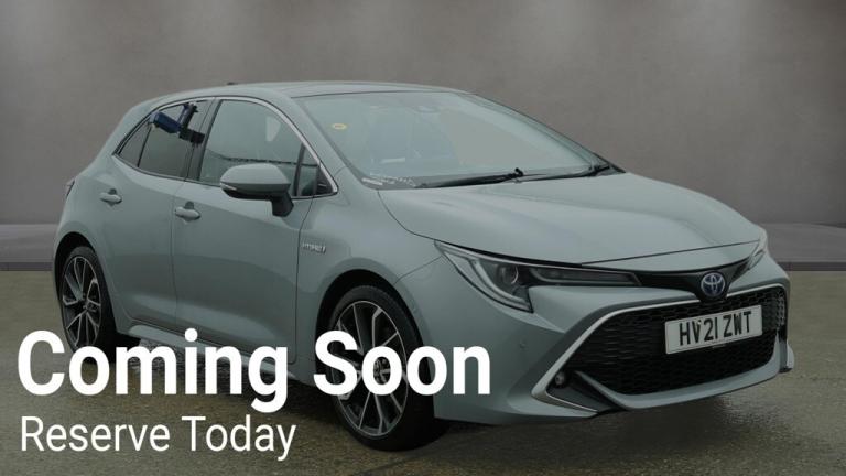 2021 Toyota Corolla 1.8 VVT-i Hybrid Excel 5dr CVT HATCHBACK Petrol/Electric Hybrid Automatic