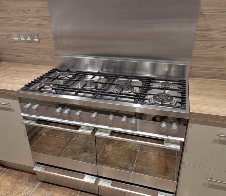 Fisher & paykel 120cm dual fuel range cooker 