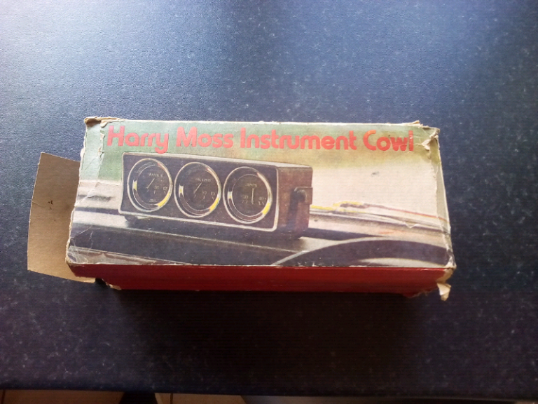 Harry moss Classic 1970s new instrument panel for extra clocks various 70s cars
