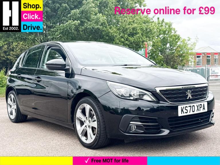 2020 Peugeot 308 1.5 BlueHDi 130 Allure 5dr EAT8 HATCHBACK DIESEL Automatic