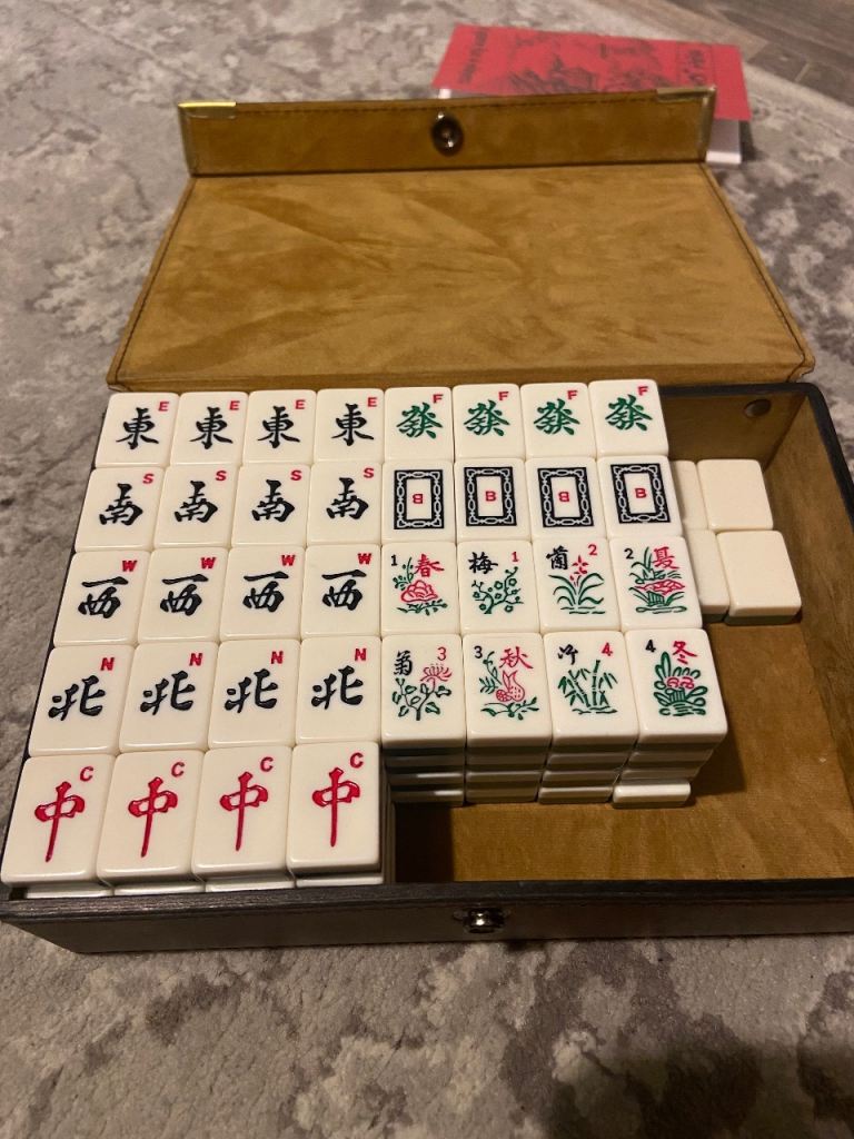 Mini Mah Jong Jongg Chinese game for 4 players